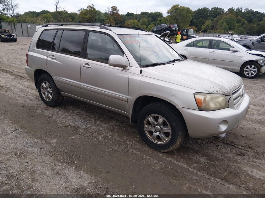 2007 TOYOTA HIGHLANDER V6 | JTEEP21A370208299 | UPCARS