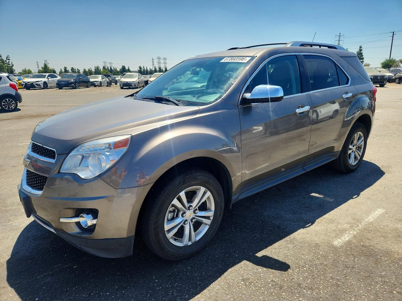 2012 CHEVROLET EQUINOX LTZ | 2GNALFEK3C6344756 | UPCARS