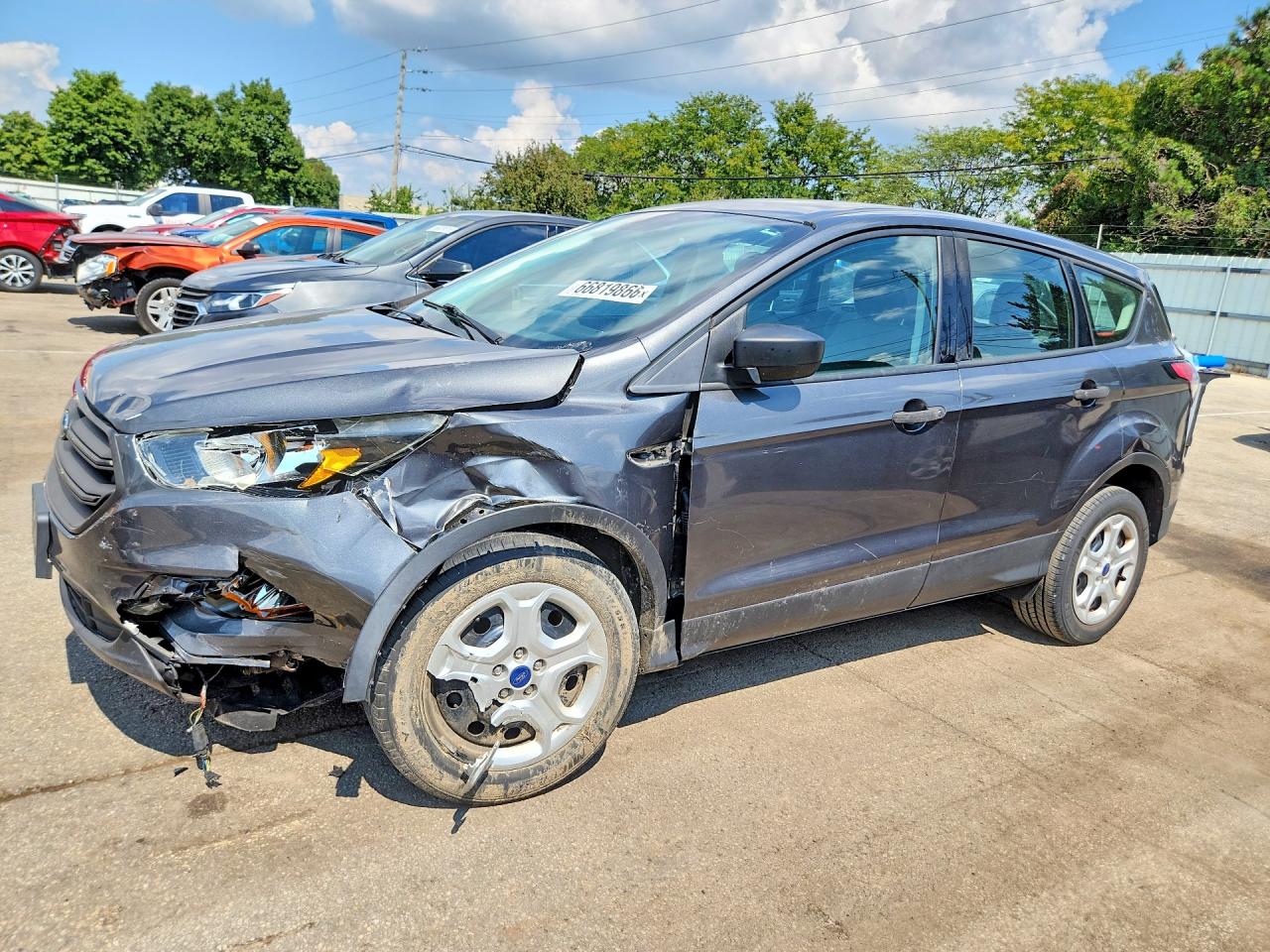 2018 FORD ESCAPE S | 1FMCU0F73JUA35594 | UPCARS