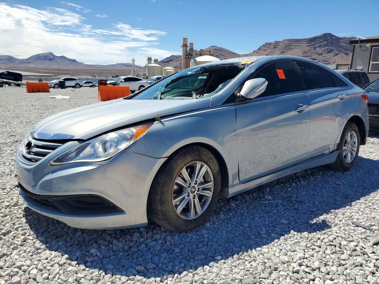 2014 HYUNDAI SONATA GLS | 5NPEB4AC0EH882071 | UPCARS