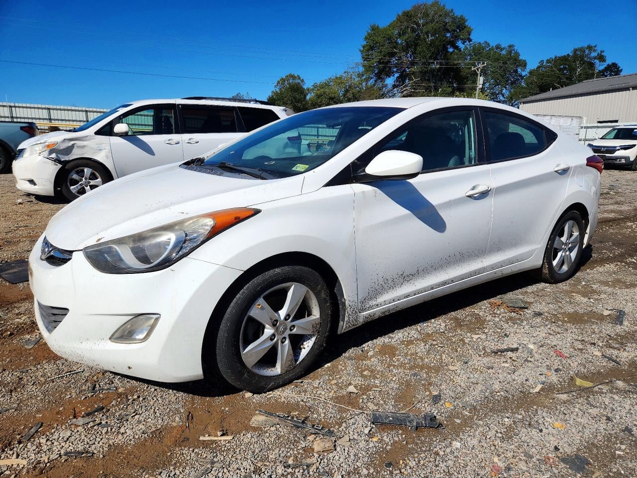 2013 HYUNDAI ELANTRA GLS | 5NPDH4AE0DH453717 | UPCARS