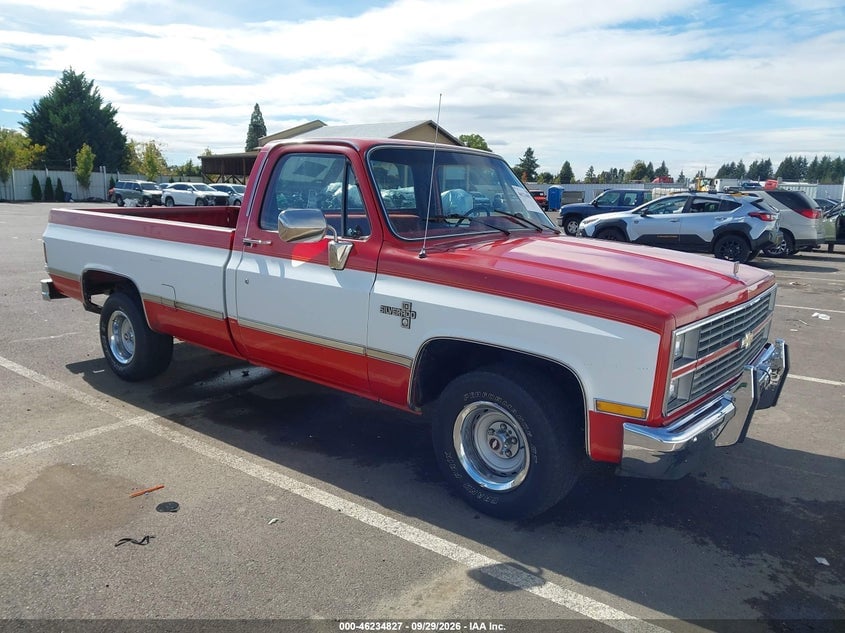 1984 CHEVROLET C10 | 1GCEC14H7ES122787 | UPCARS