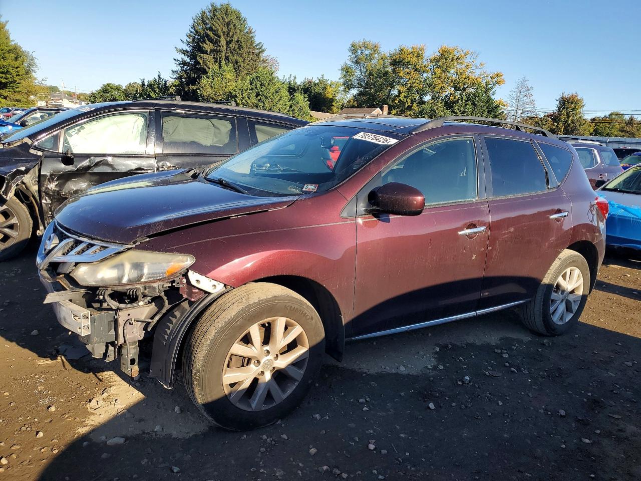 2014 NISSAN MURANO SL | JN8AZ1MW7EW516718 | UPCARS