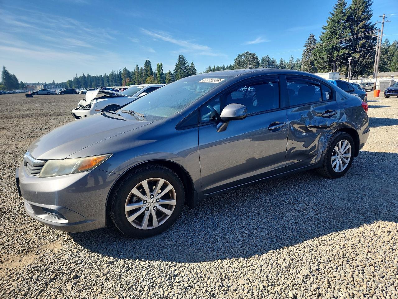 2012 HONDA CIVIC EX | 19XFB2F85CE304269 | UPCARS