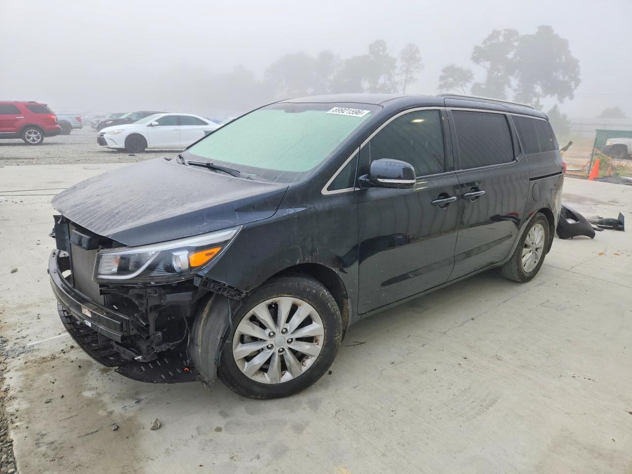 2017 KIA SEDONA EX | KNDMC5C10H6256660 | UPCARS