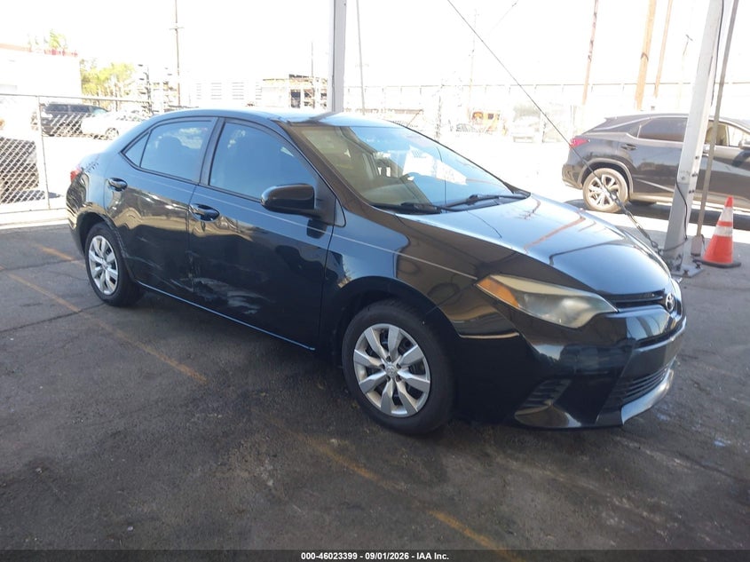 2016 TOYOTA COROLLA LE | 5YFBURHE6GP551597 | UPCARS