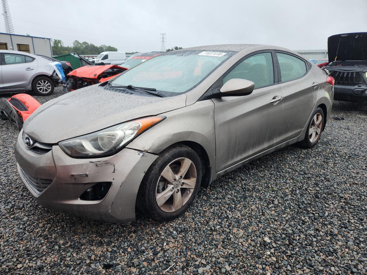 2013 HYUNDAI ELANTRA GLS | 5NPDH4AEXDH431711 | UPCARS