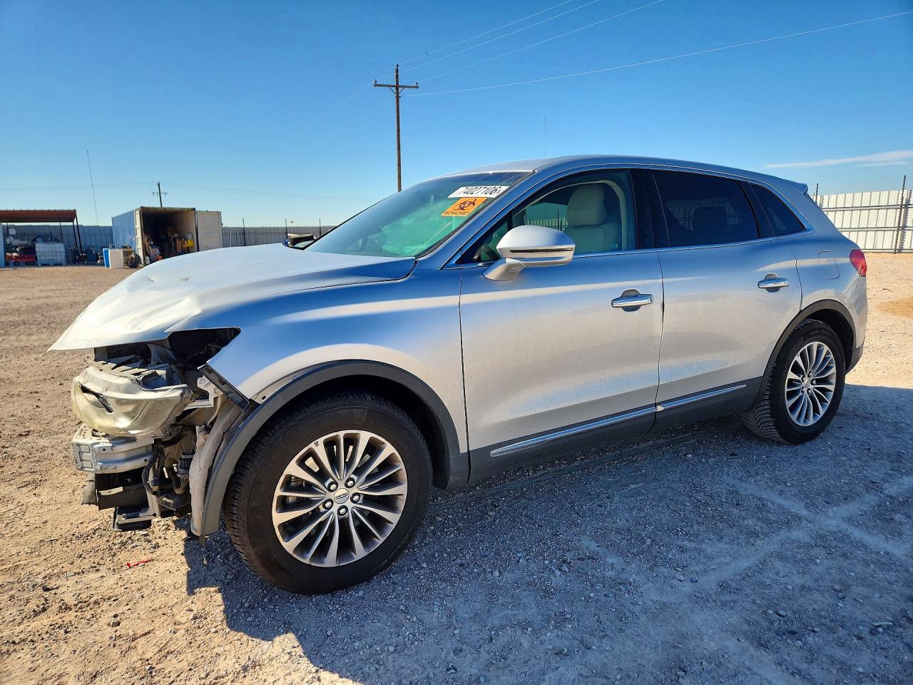 2016 LINCOLN MKX SELECT | 2LMTJ6KR5GBL24370 | UPCARS