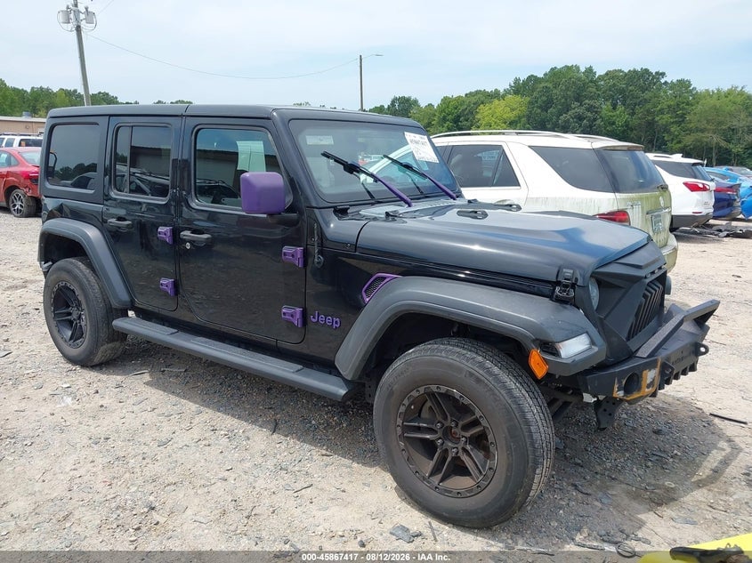 2022 JEEP WRANGLER UNLIMITED SPORT S 4X4 | 1C4HJXDG5NW251326 | UPCARS