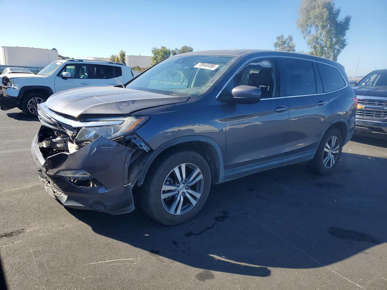 2018 HONDA PILOT EXL | 5FNYF6H62JB039544 | UPCARS