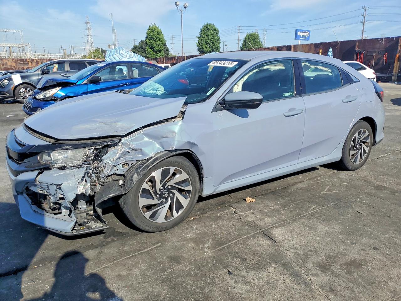 2019 HONDA CIVIC LX | SHHFK7H34KU415790 | UPCARS