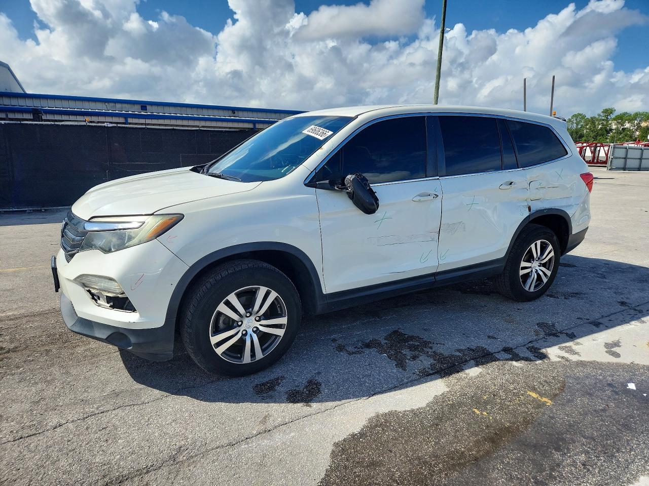 2017 HONDA PILOT EX | 5FNYF6H34HB061089 | UPCARS