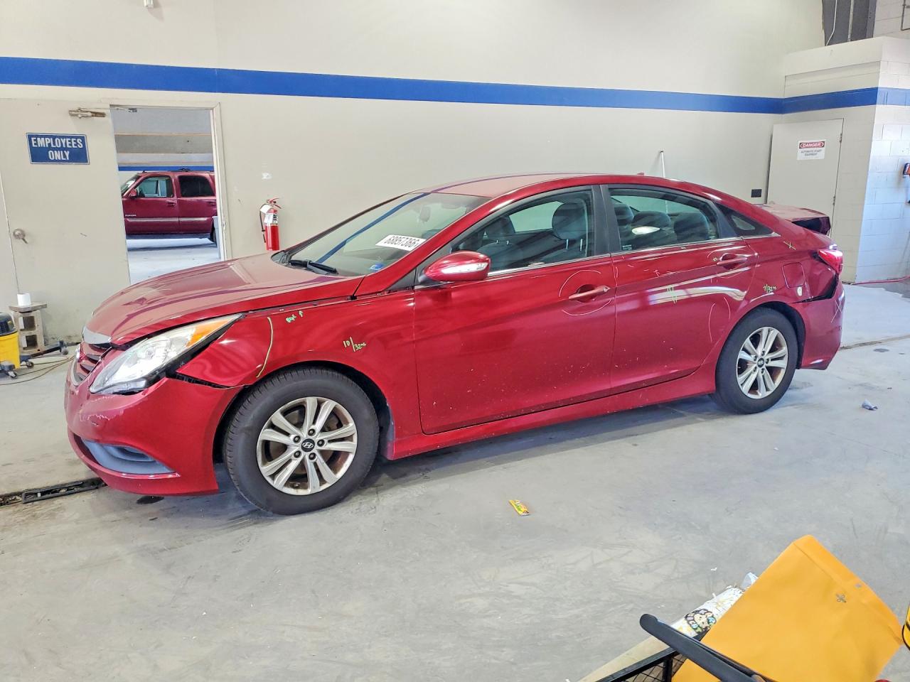 2014 HYUNDAI SONATA GLS | 5NPEB4AC9EH893828 | UPCARS