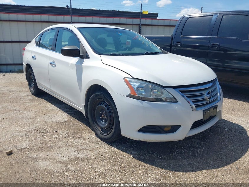 2013 NISSAN SENTRA SV | 3N1AB7AP7DL624893 | UPCARS
