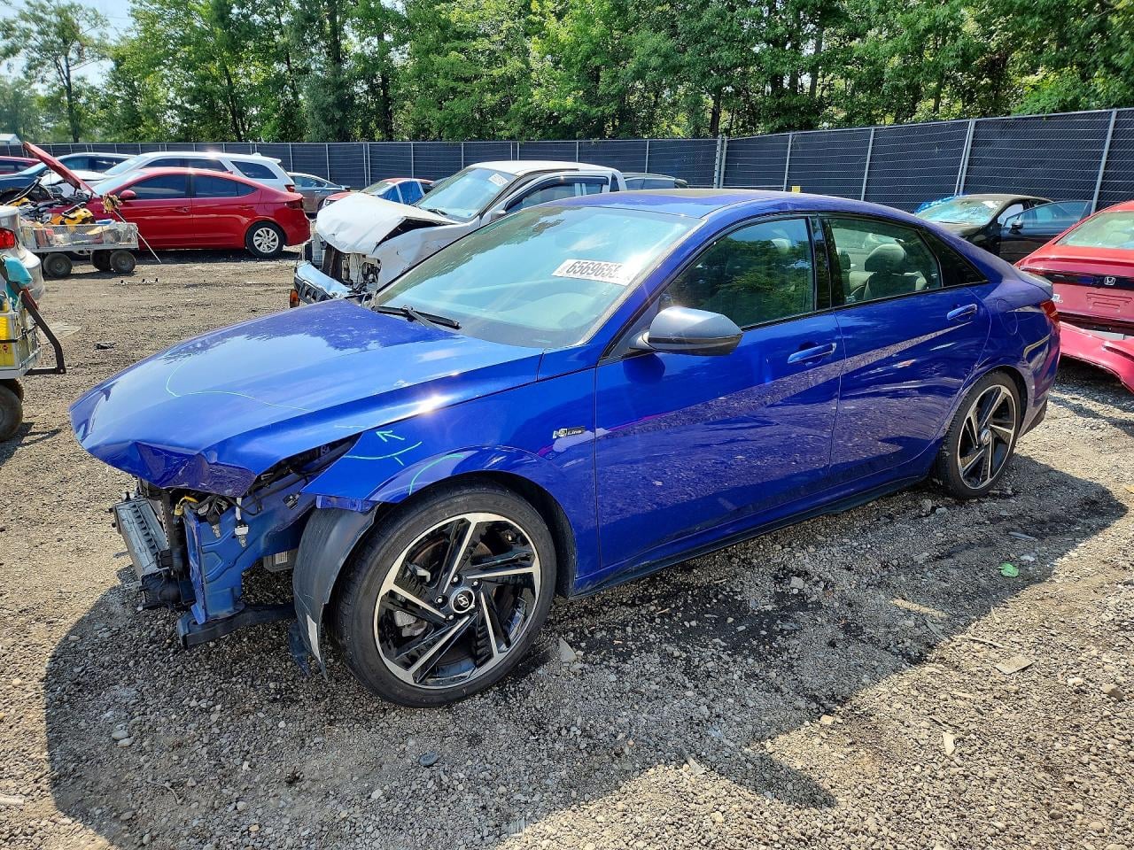 2023 HYUNDAI ELANTRA N LINE | KMHLR4AF3PU508958 | UPCARS