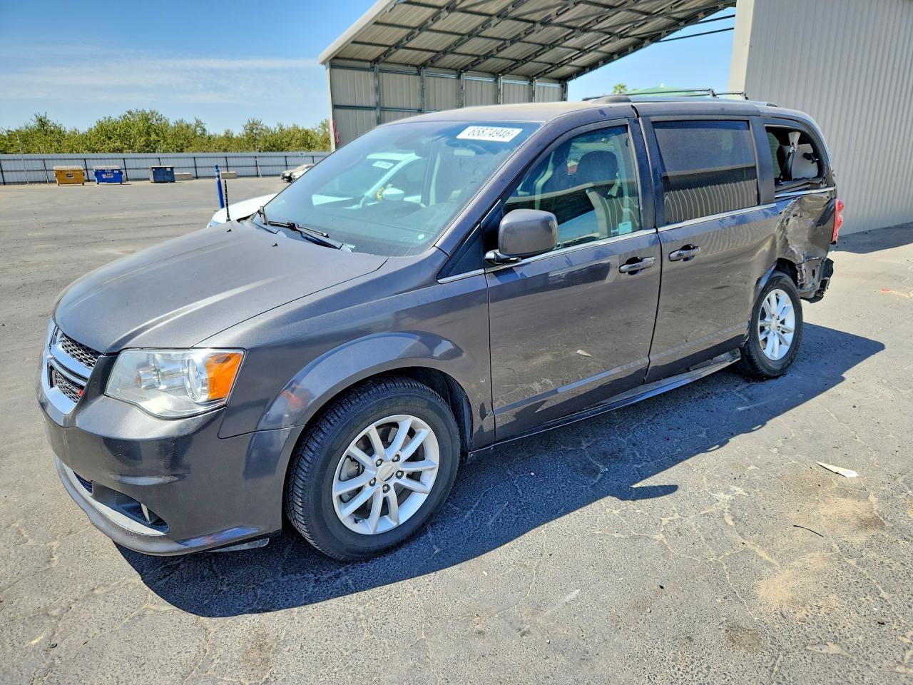 2018 DODGE CARAVAN SXT | 2C4RDGCGXJR302870 | UPCARS