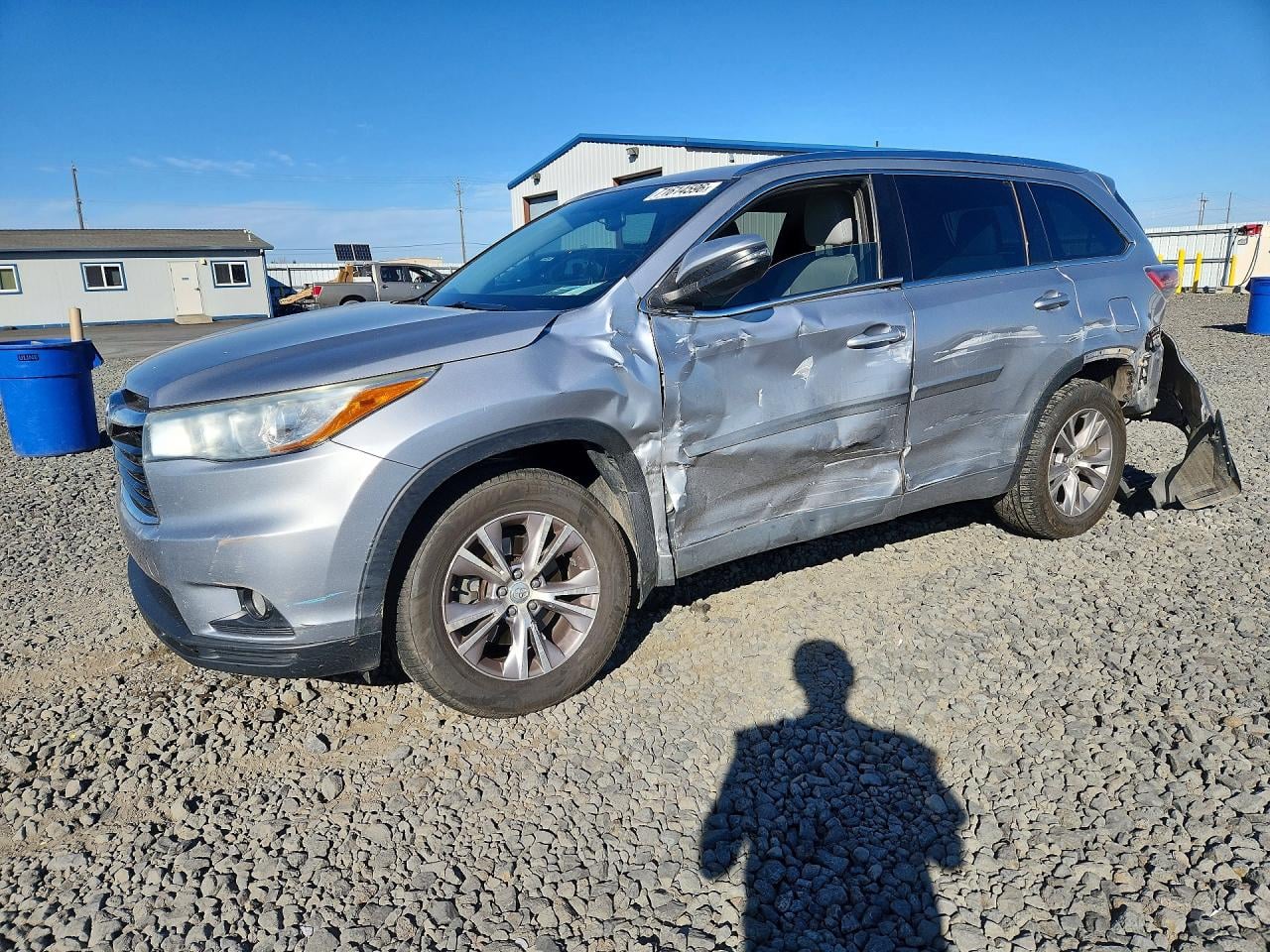 2015 TOYOTA HIGHLANDER XLE | 5TDJKRFH5FS134833 | UPCARS