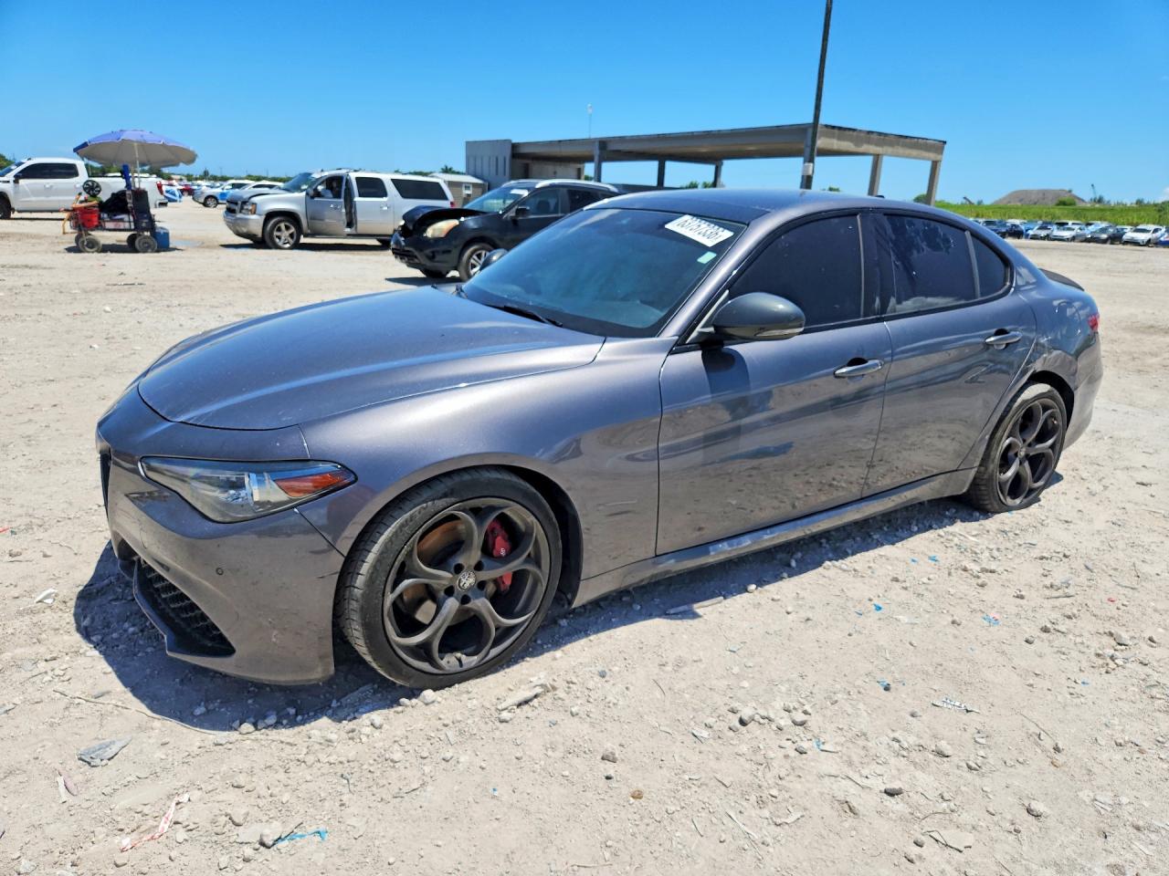 2020 ALFA ROMEO GIULIA TI | ZARFAMBN8L7624606 | UPCARS