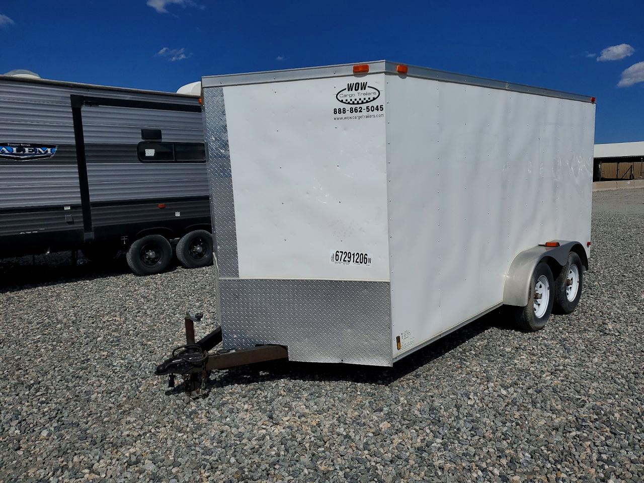 2014 DIAMOND CARGO TRAILER 7X14TA ENCLOSED CARGO | 53NBE142XE1022430 | UPCARS