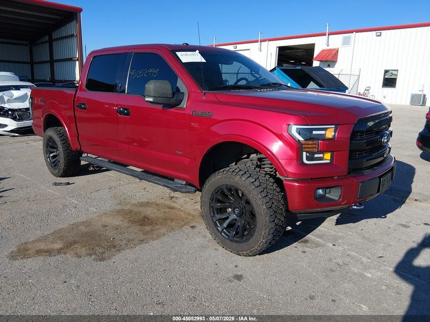 2016 FORD F-150 LARIAT | 1FTEW1EGXGKD75649 | UPCARS