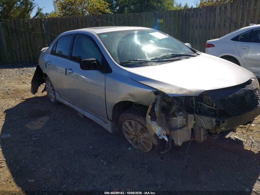 2010 TOYOTA COROLLA S | 2T1BU4EE5AC445219 | UPCARS