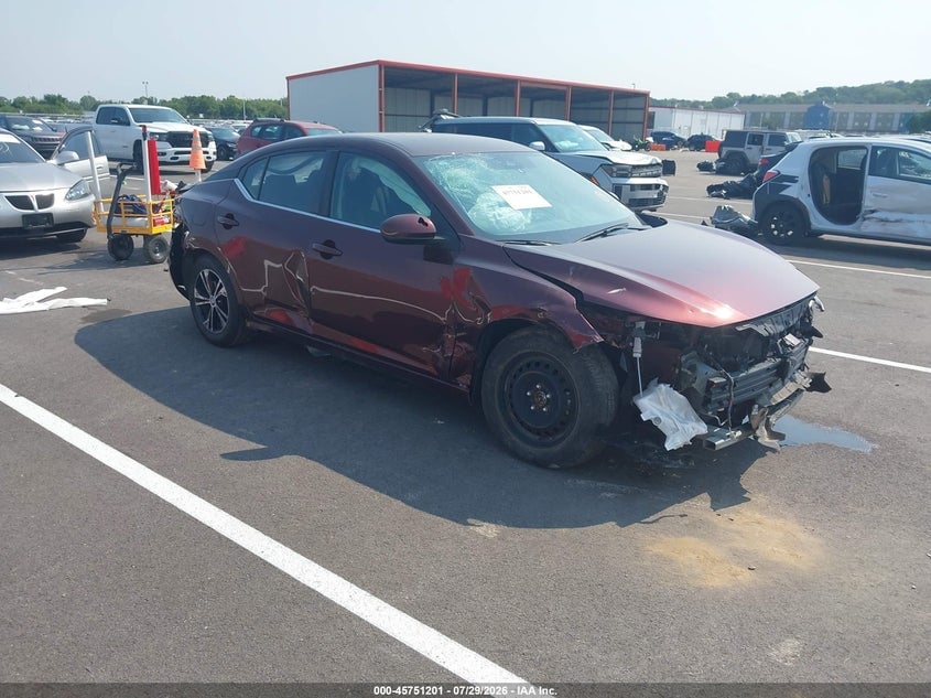 2022 NISSAN SENTRA SV XTRONIC CVT | 3N1AB8CV7NY301028 | UPCARS