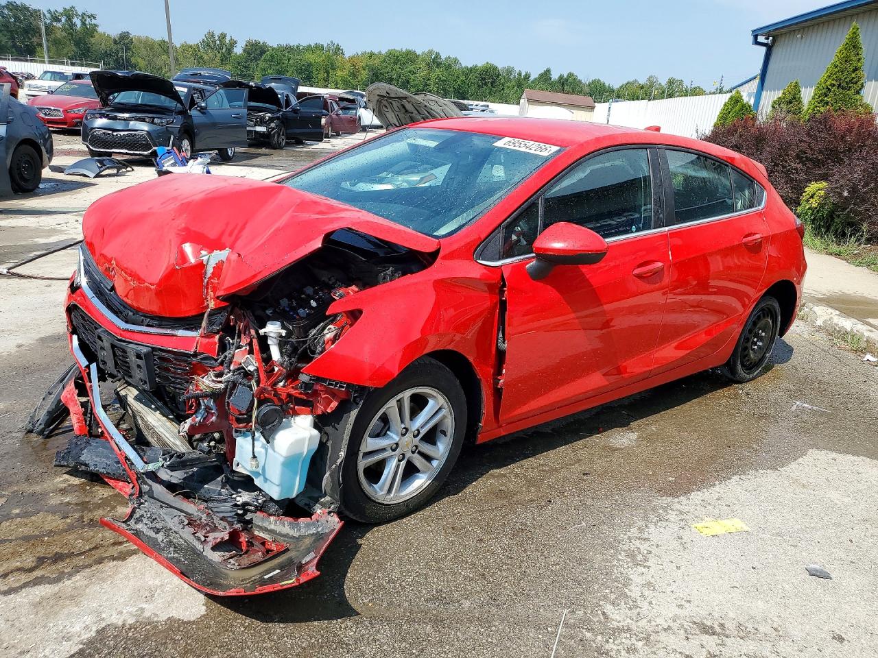2017 CHEVROLET CRUZE LT | 3G1BE6SM6HS538342 | UPCARS