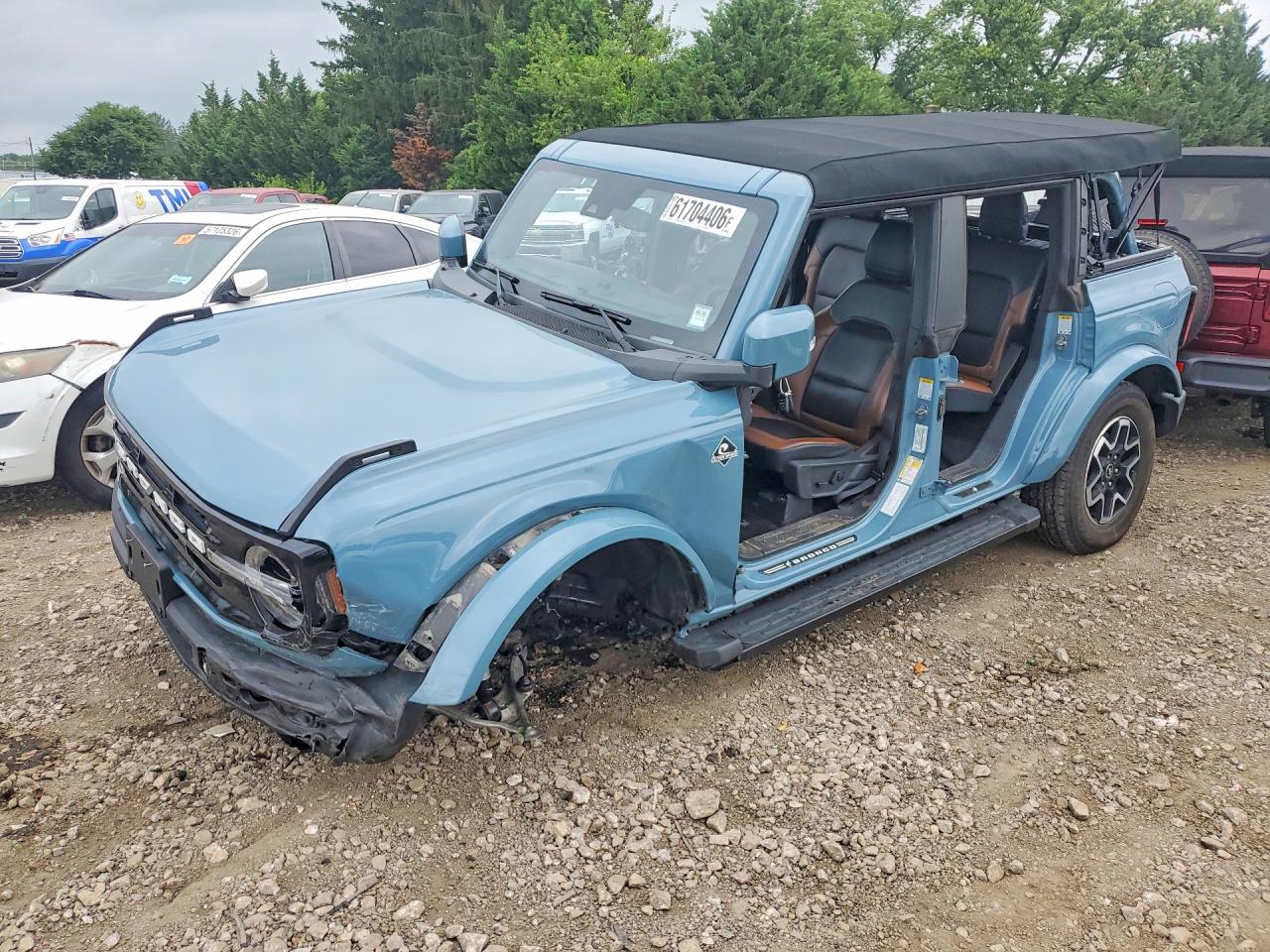 2023 FORD BRONCO BASE | 1FMDE5BH0PLB99607 | UPCARS