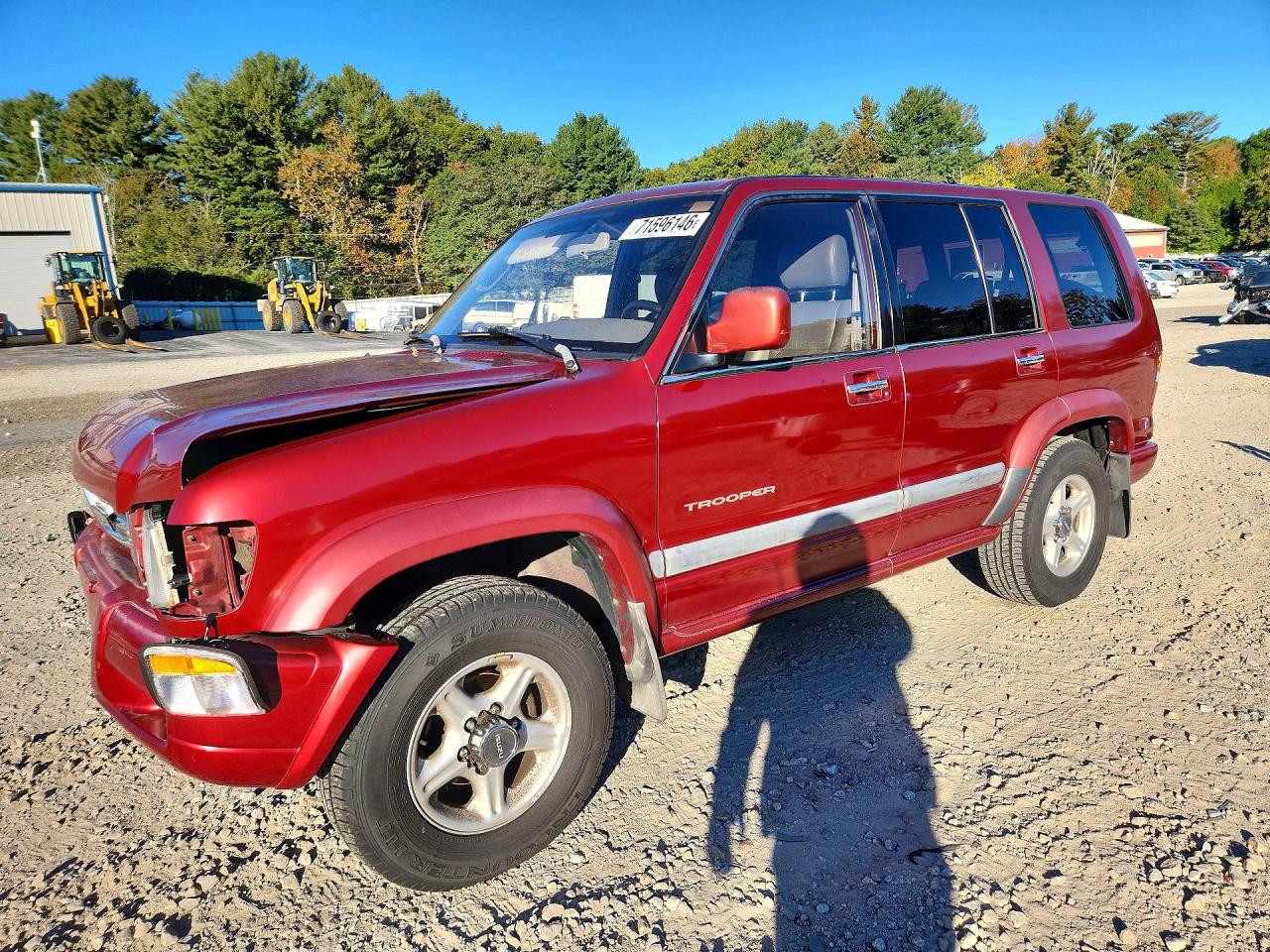 1998 ISUZU TROOPER S | JACDJ58X3W7916926 | UPCARS