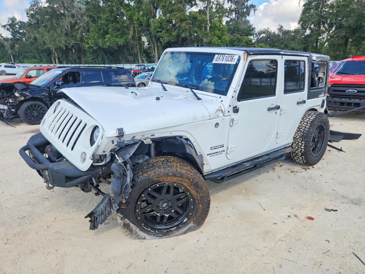 2016 JEEP WRANGLER SPORT | 1C4BJWDG4GL265321 | UPCARS