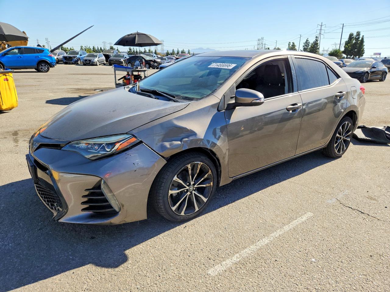 2018 TOYOTA COROLLA SE | 5YFBURHE8JP807262 | UPCARS