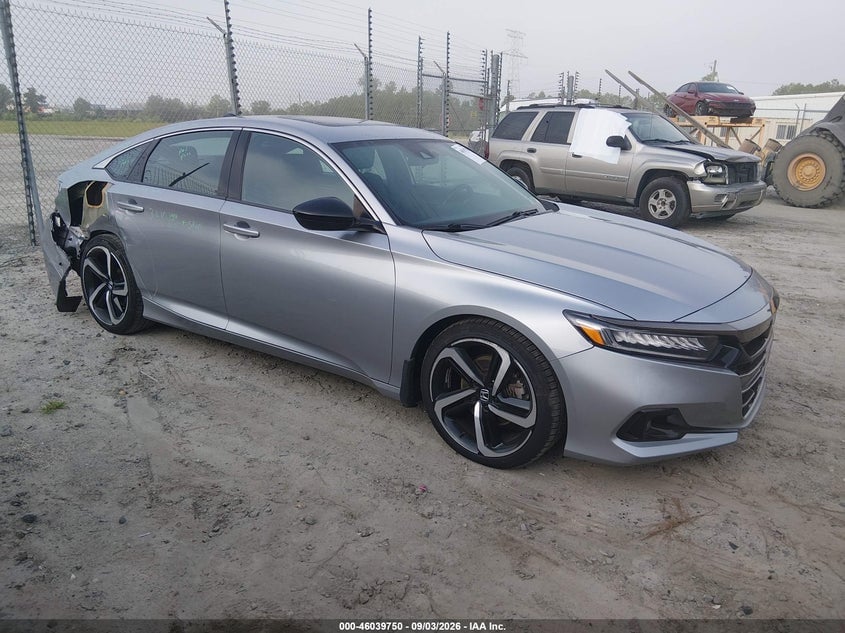 2022 HONDA ACCORD SPORT 2.0T | 1HGCV2F36NA004505 | UPCARS