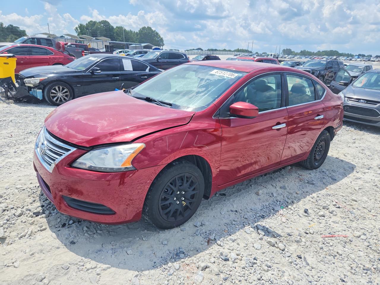 2014 NISSAN SENTRA S | 3N1AB7APXEL692719 | UPCARS