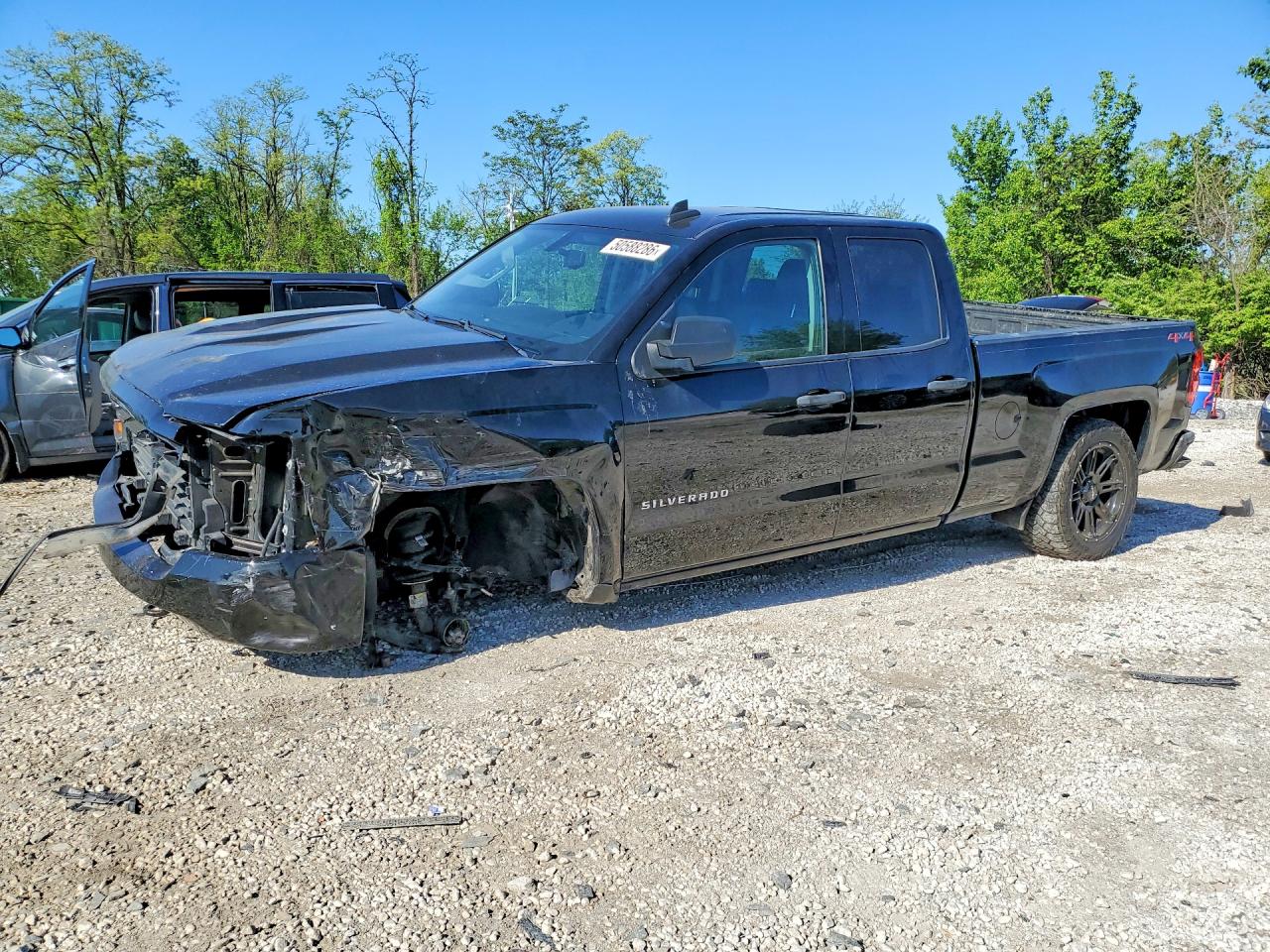2018 CHEVROLET SILVERADO K1500 CUSTOM | 1GCVKPEHXJZ287691 | UPCARS