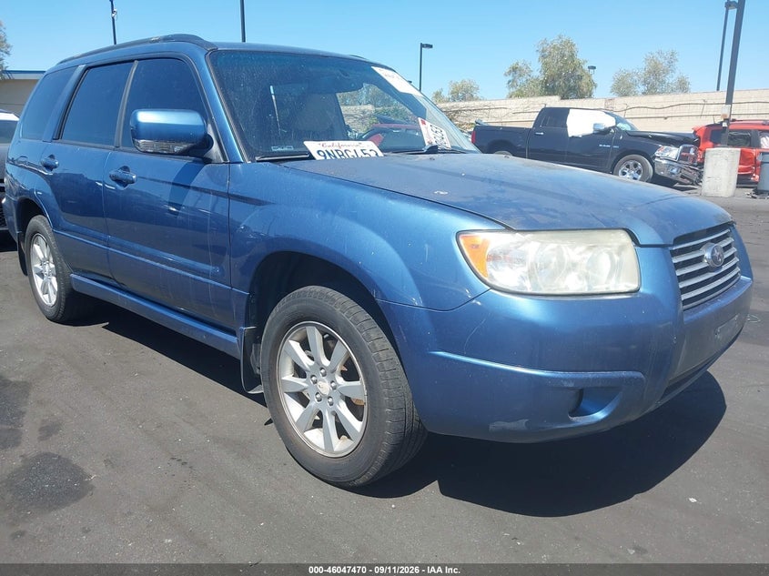 2007 SUBARU FORESTER 2.5X | JF1SG65697G741825 | UPCARS