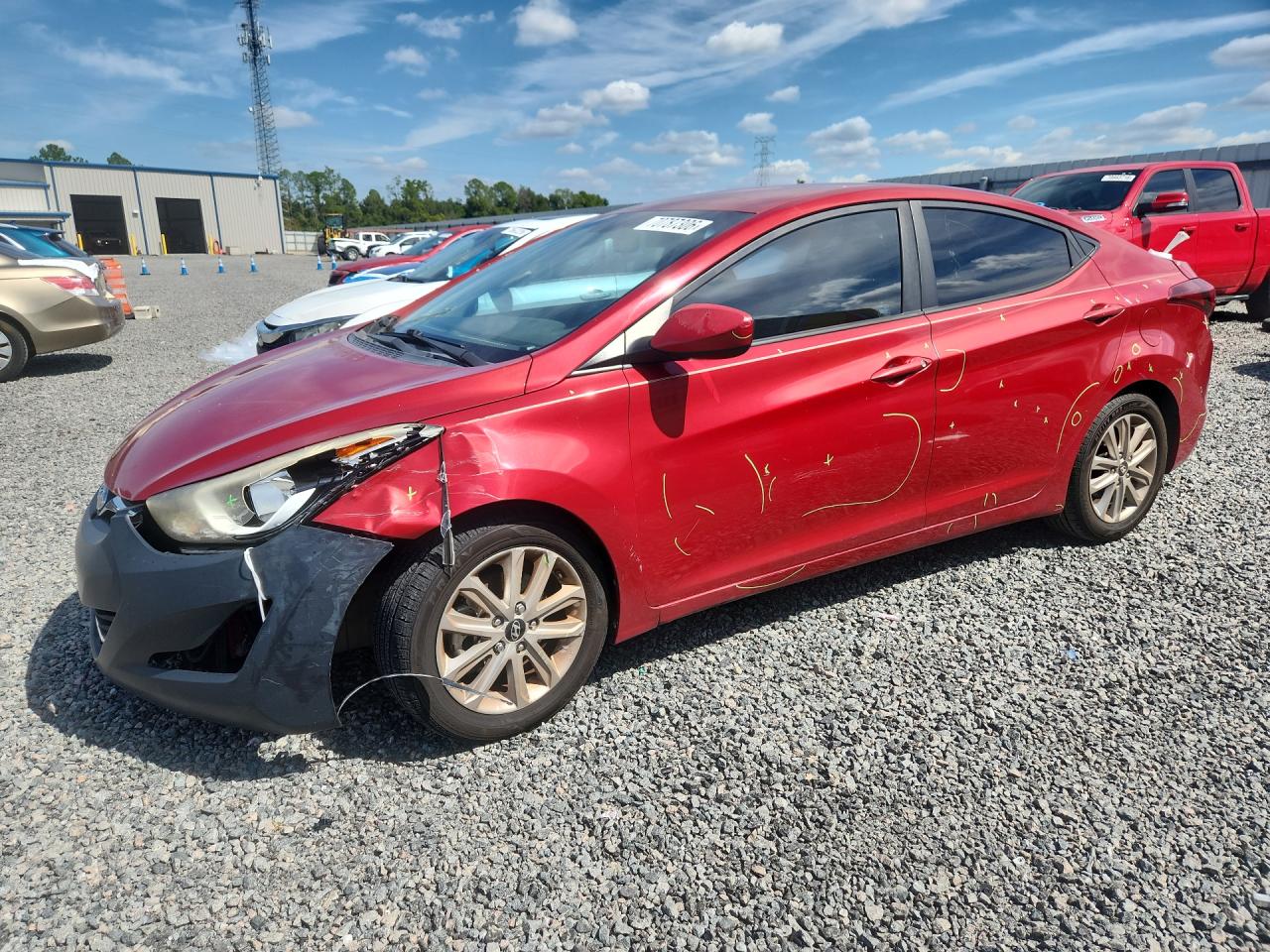 2016 HYUNDAI ELANTRA SE | KMHDH4AE1GU598710 | UPCARS