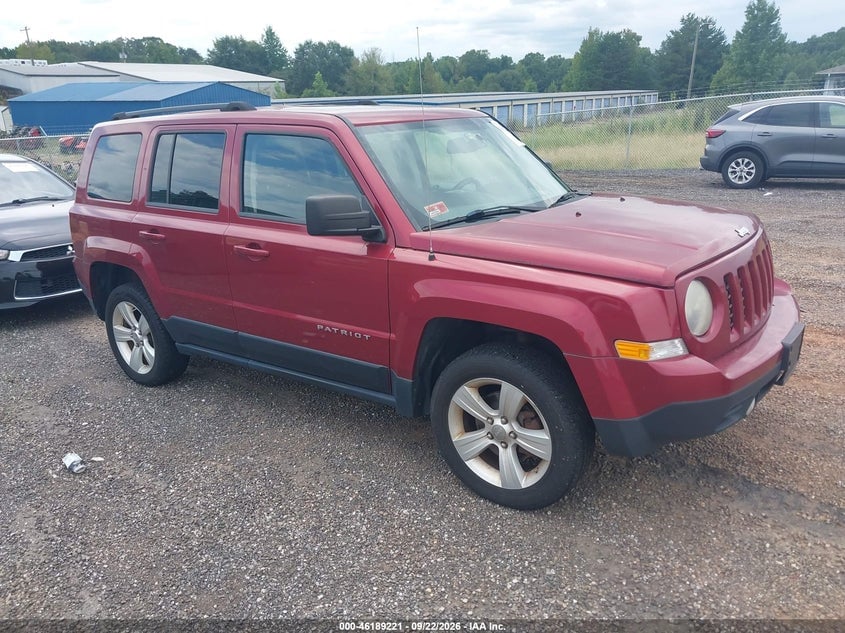 2012 JEEP PATRIOT LATITUDE | 1C4NJRFB4CD567101 | UPCARS