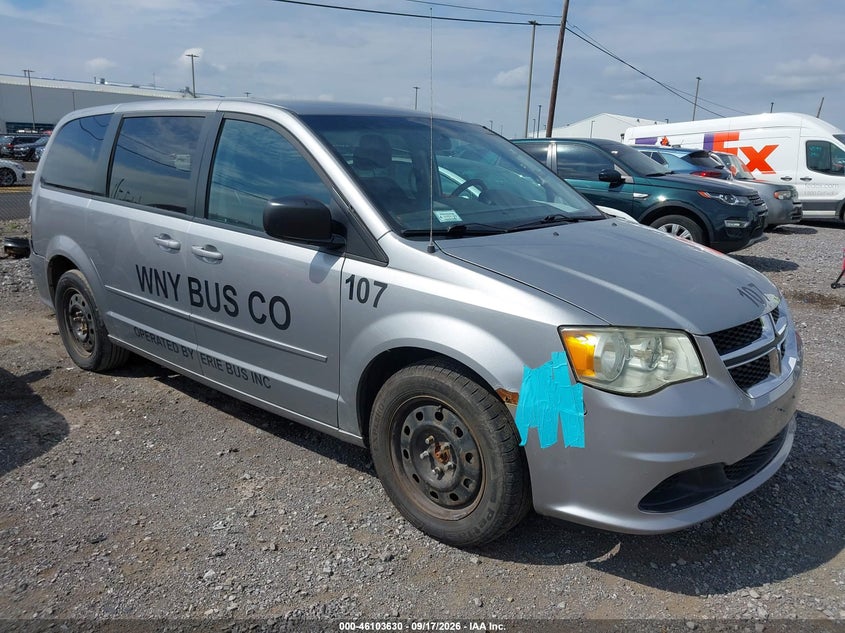 2016 DODGE GRAND CARAVAN SE | 2C4RDGBG1GR197534 | UPCARS