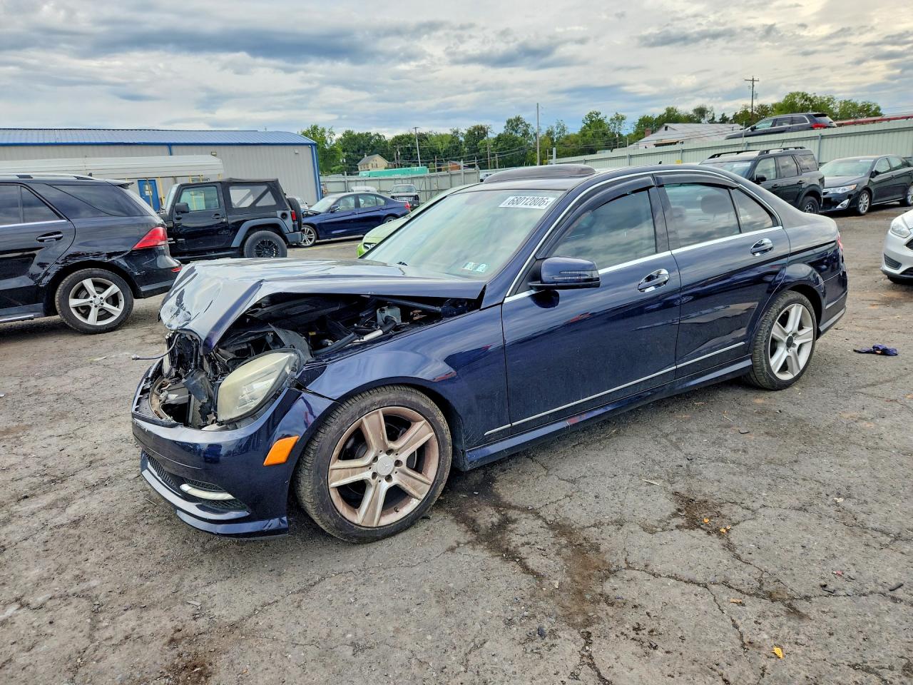 2011 MERCEDES-BENZ C-CLASS 300 4MATIC | WDDGF8BBXBR144296 | UPCARS