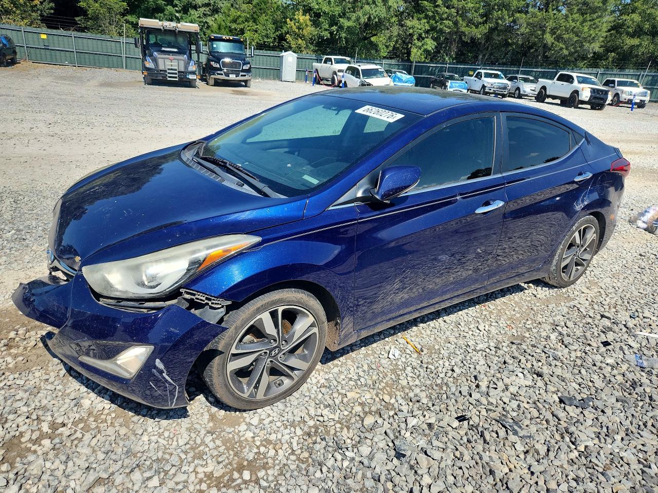 2014 HYUNDAI ELANTRA LIMITED | 5NPDH4AE1EH478563 | UPCARS