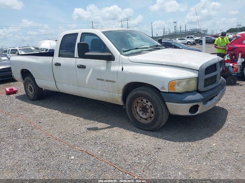 2004 DODGE RAM 2500 ST | 3D7KA28C24G192612 | UPCARS