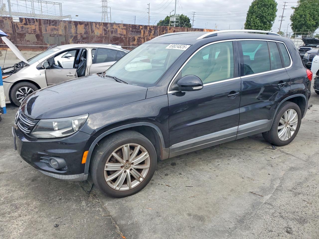 2014 VOLKSWAGEN TIGUAN S | WVGAV3AX0EW545148 | UPCARS