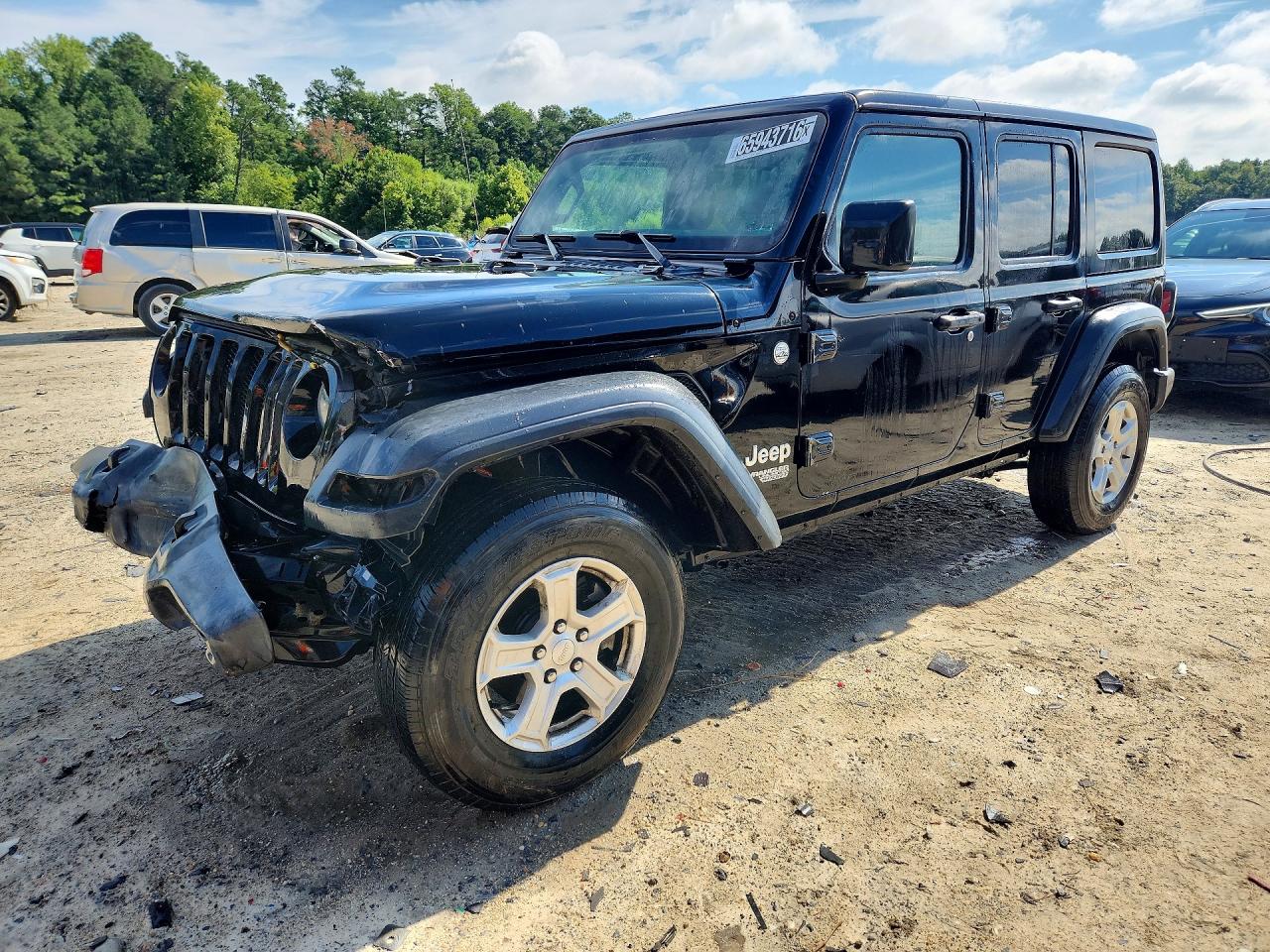 2018 JEEP WRANGLER SPORT | 1C4HJXDG1JW287427 | UPCARS