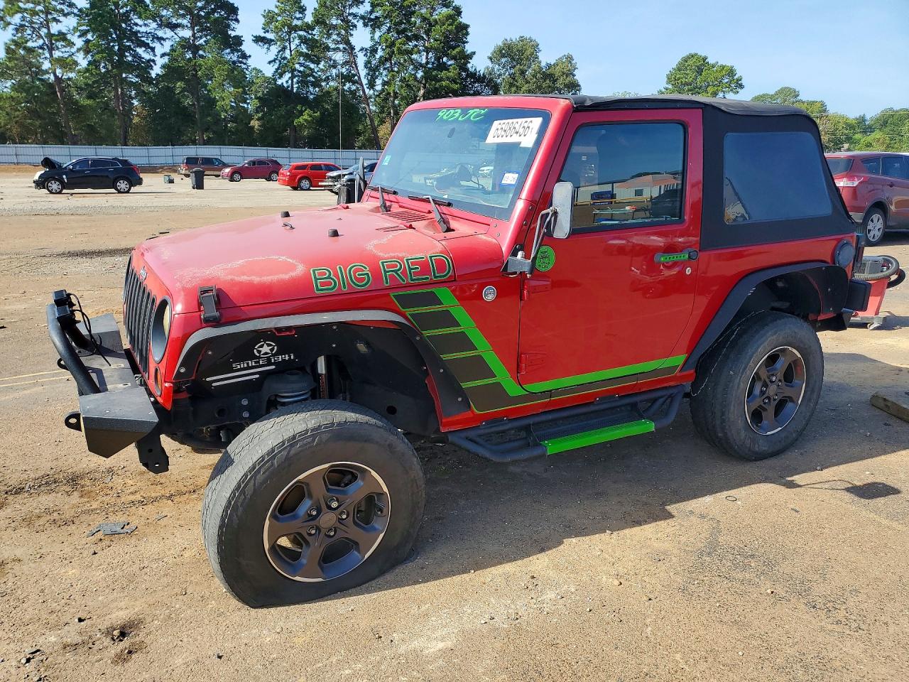 2012 JEEP WRANGLER SPORT | 1C4AJWAG7CL261659 | UPCARS