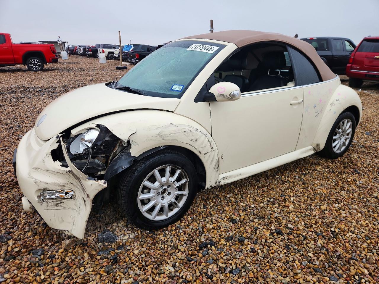 2005 VOLKSWAGEN BEETLE GLS | 3VWCM31Y35M367564 | UPCARS
