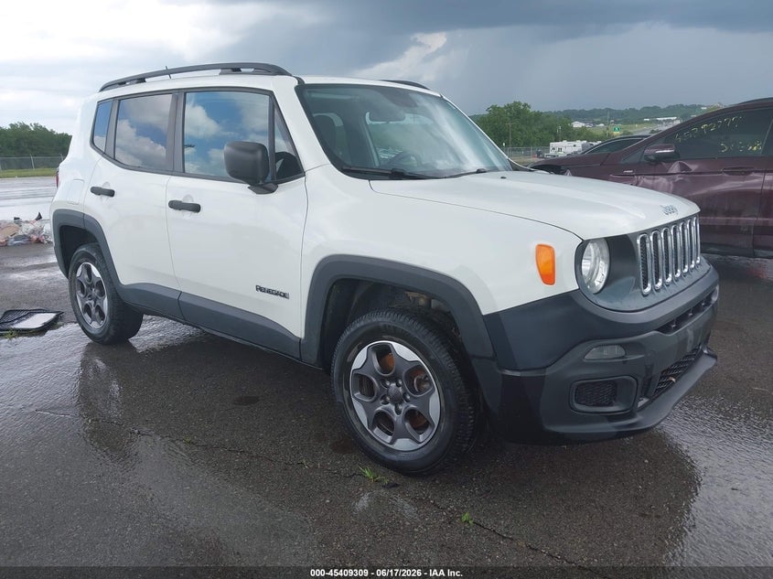 2017 JEEP RENEGADE SPORT 4X4 | ZACCJBAH7HPE95443 | UPCARS