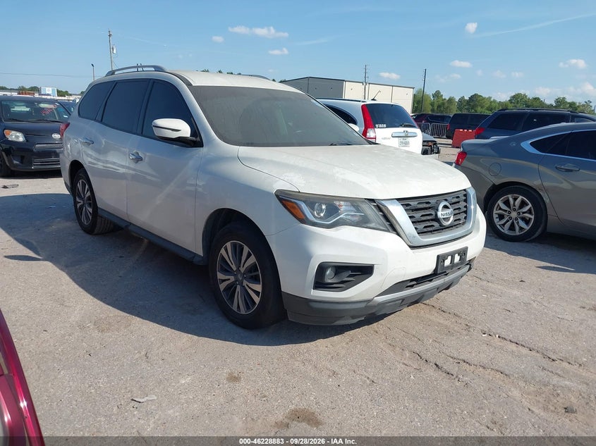 2017 NISSAN PATHFINDER SV | 5N1DR2MMXHC649813 | UPCARS