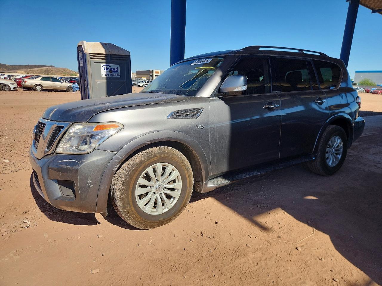 2018 NISSAN ARMADA SV | JN8AY2NC3J9552444 | UPCARS