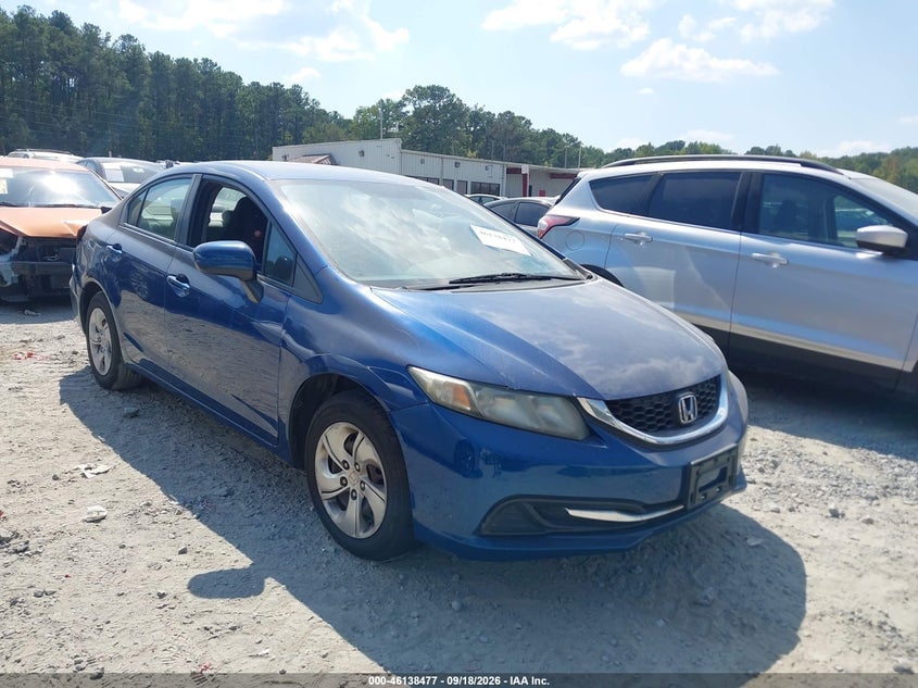 2014 HONDA CIVIC LX | 19XFB2F58EE045155 | UPCARS