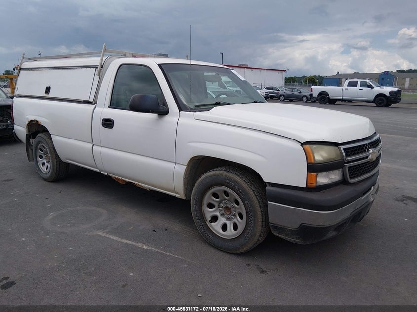 2006 CHEVROLET SILVERADO 1500 WORK TRUCK | 3GCEC14V46G186154 | UPCARS